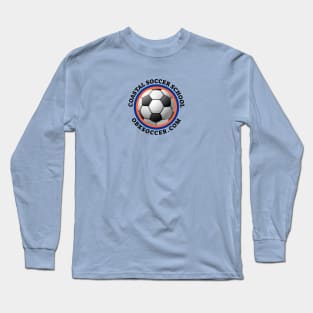 Coastal Soccer School Logo #1 Long Sleeve T-Shirt